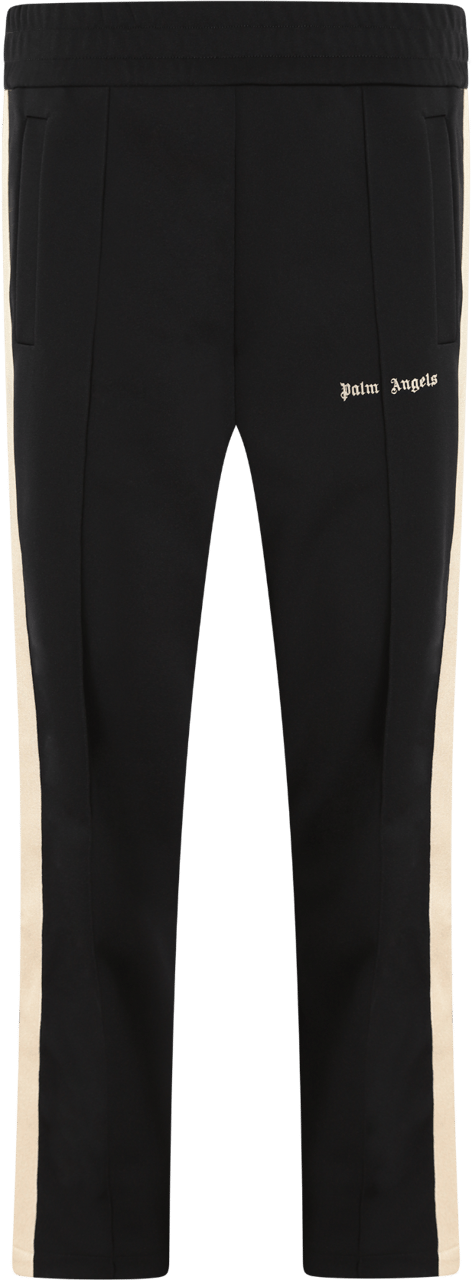 Palm Angels Heren Classic Logo Track Pant Zwart Zwart
