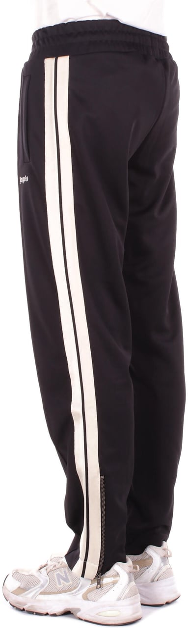 Palm Angels Trousers Black Zwart