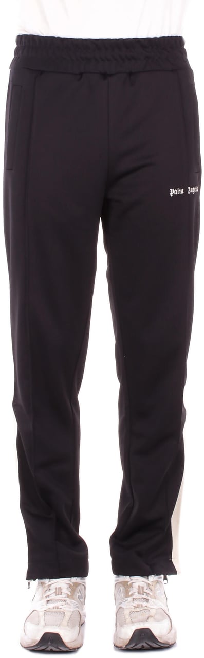 Palm Angels Trousers Black Zwart