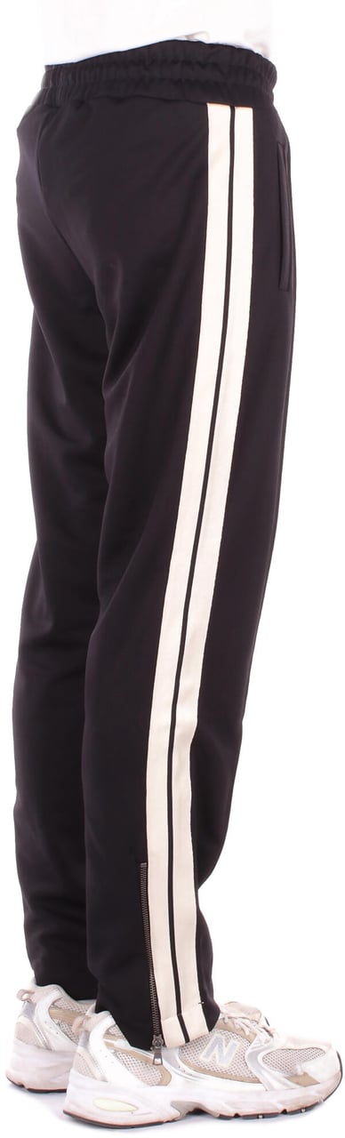 Palm Angels Trousers Black Zwart