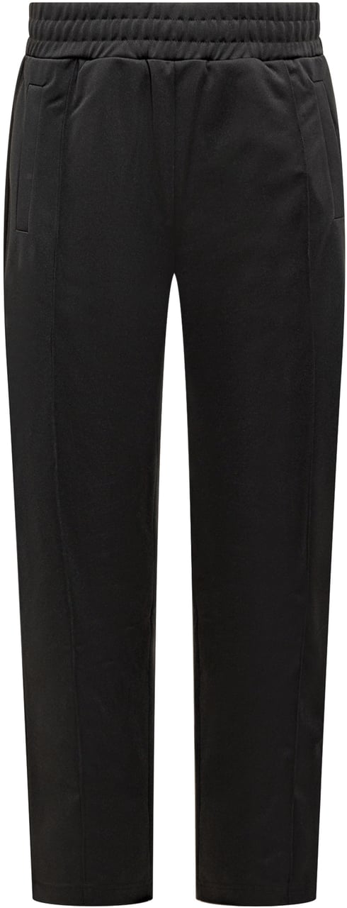 Palm Angels Palm Angels Pantaloni Con Vita Elasticizzata Zwart