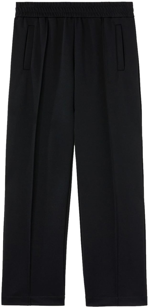 Palm Angels Trousers Black Zwart