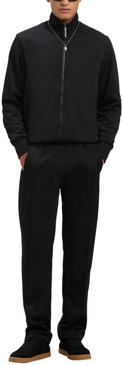 Palm Angels Trousers Black Zwart