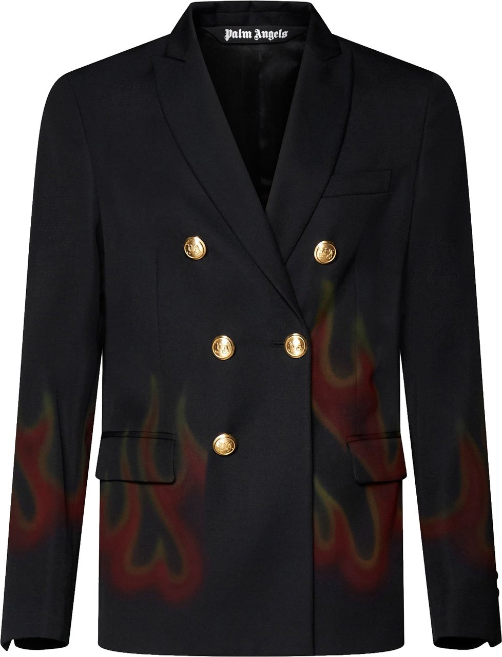 Palm Angels Palm Angels Fire Blazer Zwart