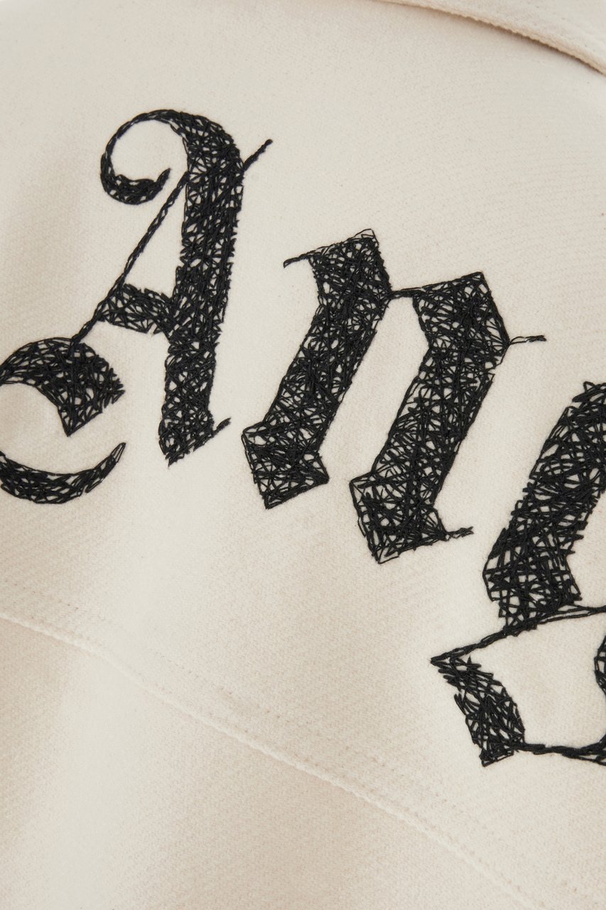 Palm Angels Palm Angels Ivory cotton shirt Neutraal