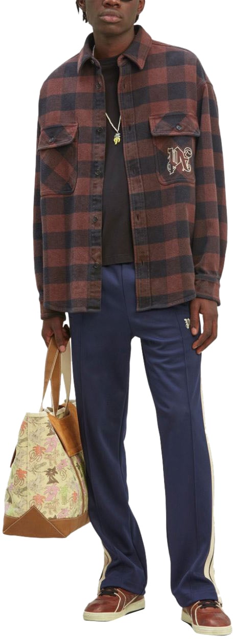 Palm Angels Shirts Brown Bruin