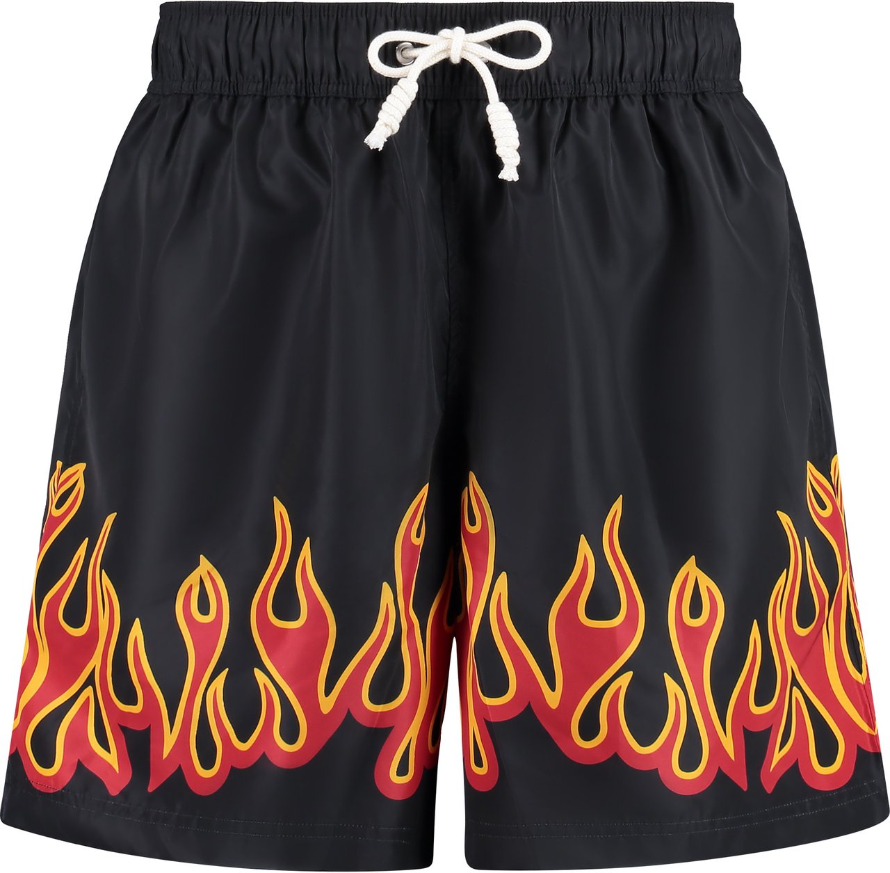 Palm Angels Printed swim shorts Rood