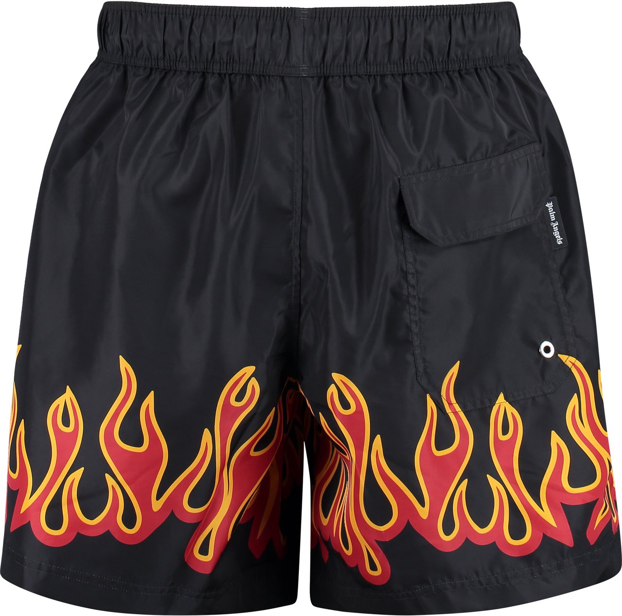 Palm Angels Printed swim shorts Rood