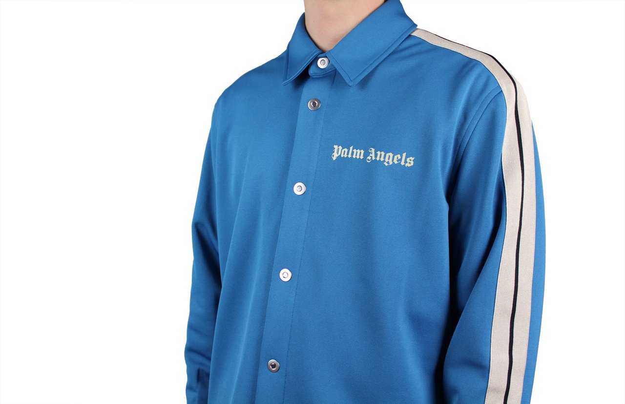 Palm Angels Palm Angels Track Shirt 'Blauw' Blauw