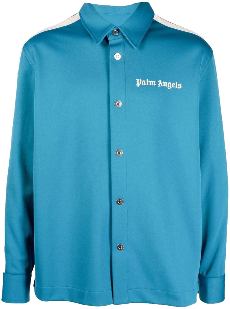 Palm Angels Palm Angels Track Shirt 'Blauw' Blauw