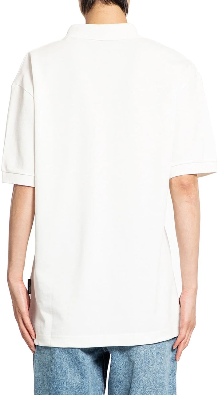 Palm Angels Palm Angels College Logo Polo Wit