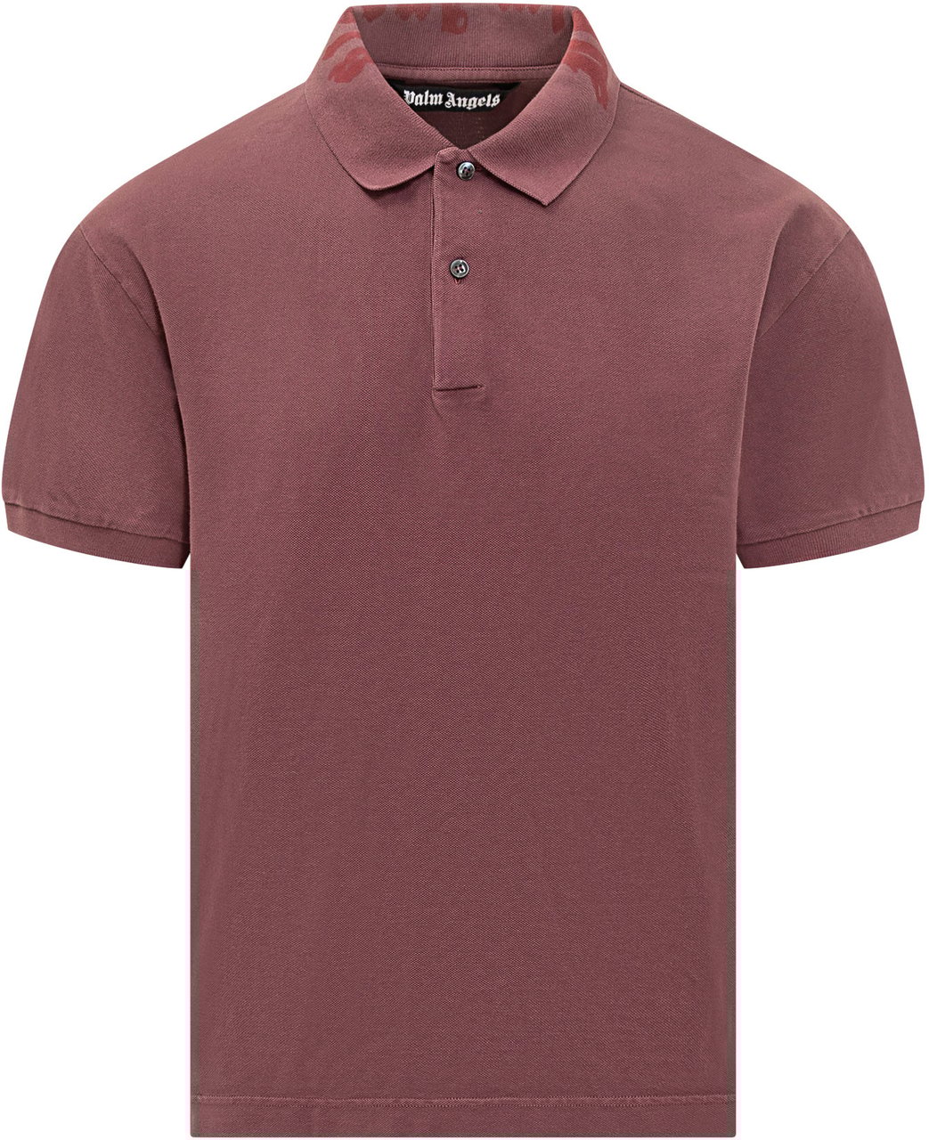 Palm Angels Palm Angels Polo Con Logo Spray Rood