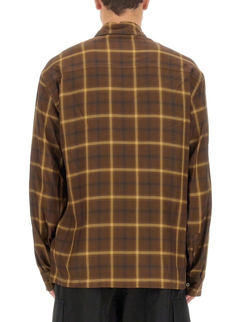 Palm Angels Monogram Shirt Bruin