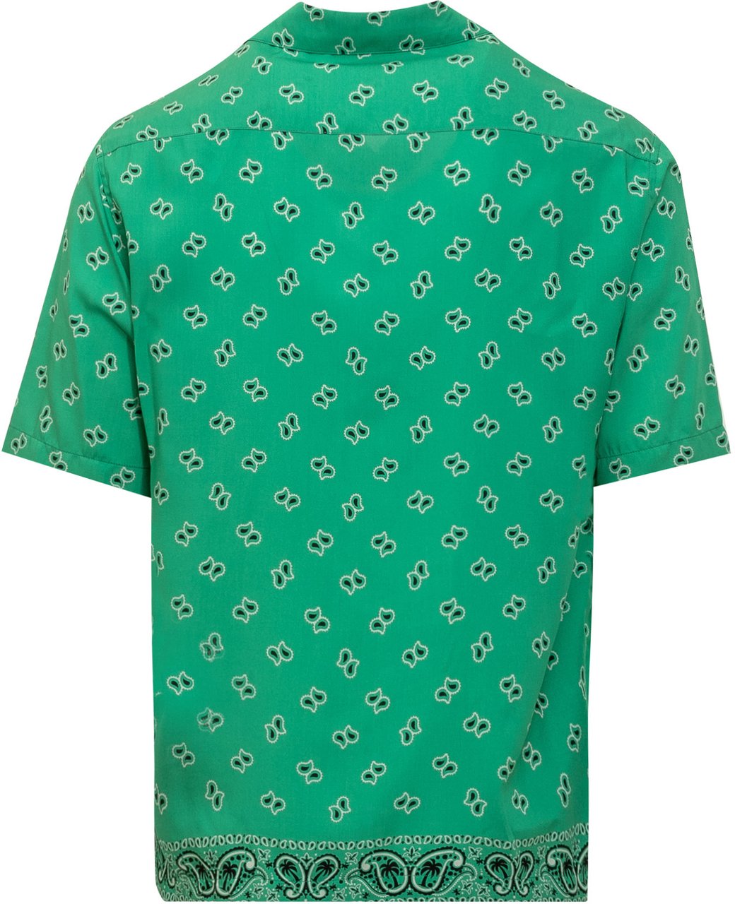 Palm Angels Camicia con Stampa Paisley Groen