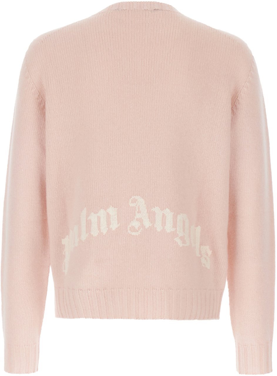 Palm Angels Palm Angels Pink wool blend sweater Roze