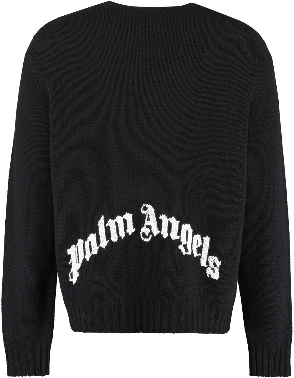 Palm Angels Wool blend pullover Zwart