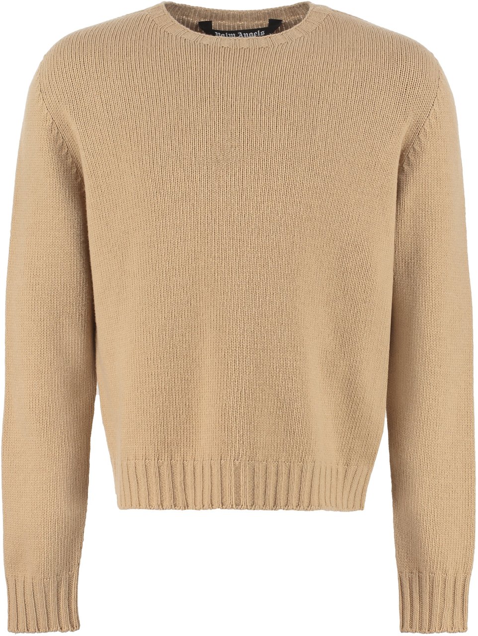 Palm Angels Wool blend pullover Beige