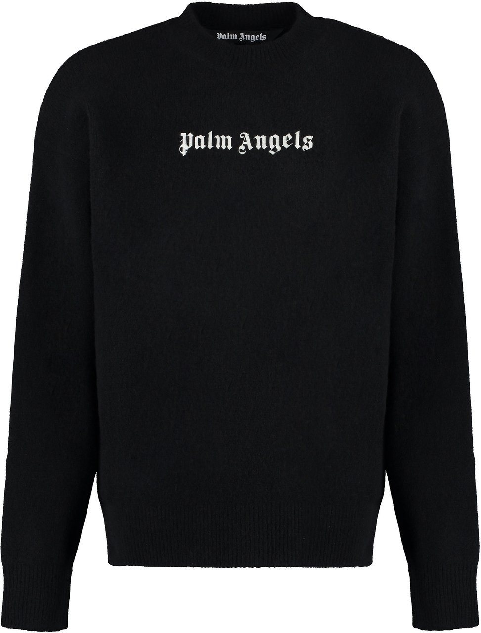 Palm Angels Merino wool blend sweater Zwart