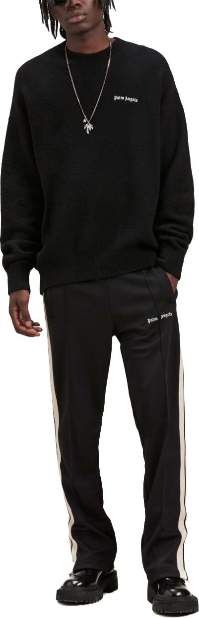 Palm Angels Sweaters Black Zwart
