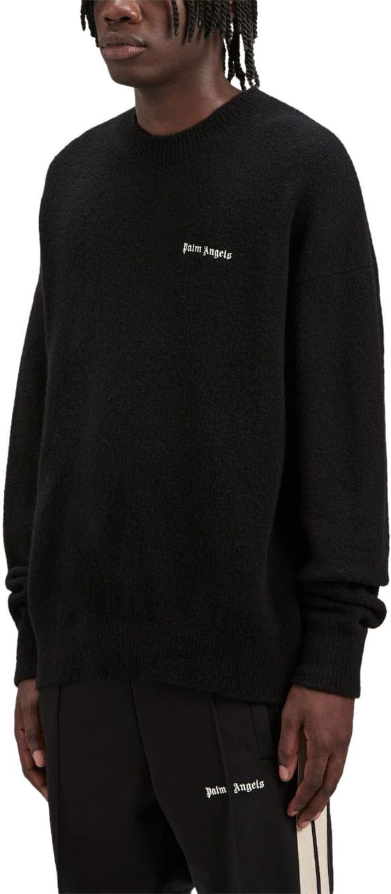 Palm Angels Sweaters Black Zwart