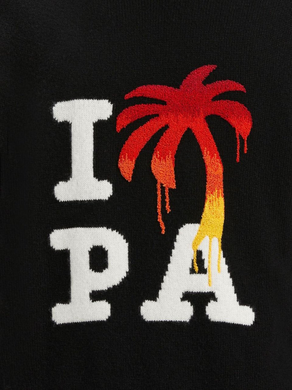 Palm Angels Sweaters Black Zwart