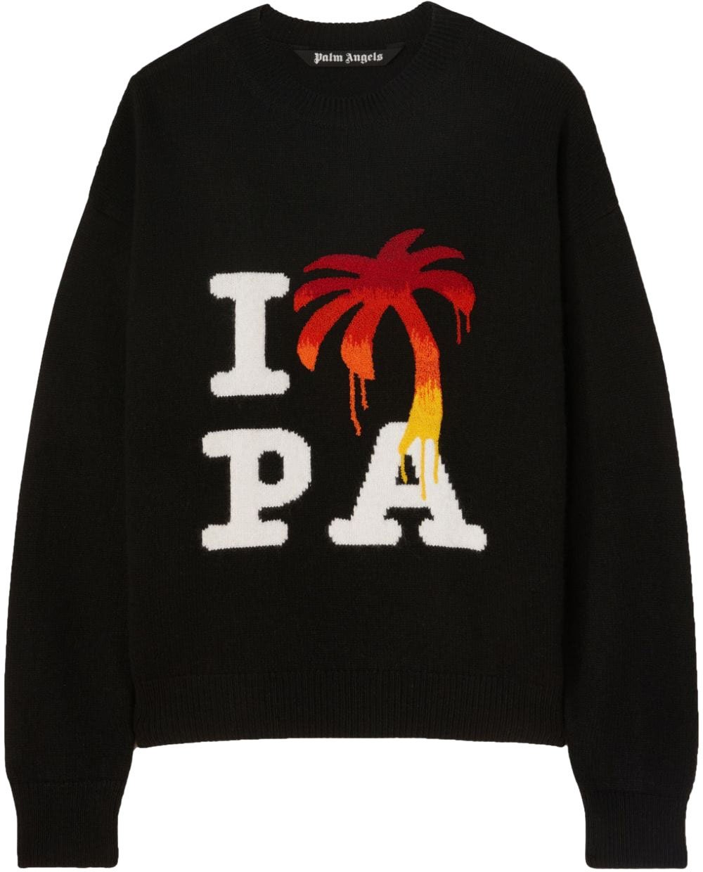 Palm Angels Sweaters Black Zwart