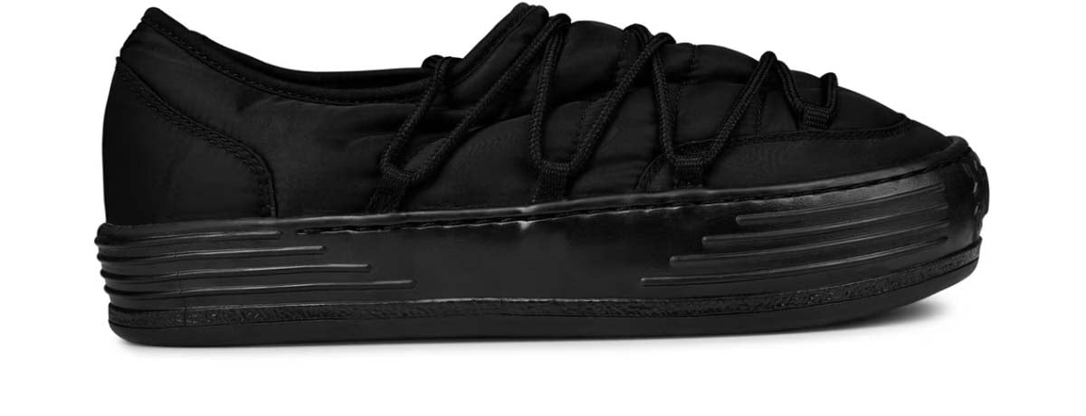 Palm Angels Snow Puffed Logo Sneakers Zwart