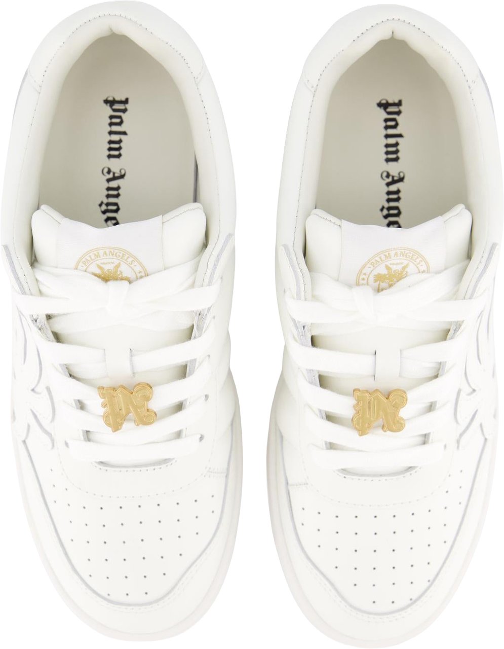 Palm Angels Heren Palm Beach University Wit sneakers Wit