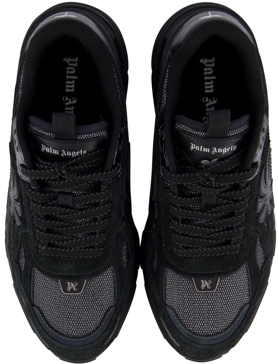 Palm Angels Heren Pa 4 Sneakers Zwart Zwart