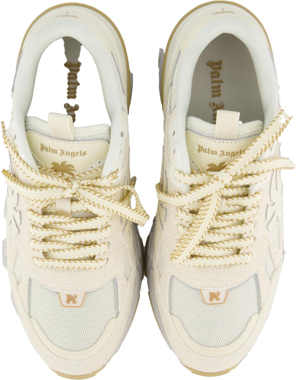 Palm Angels Heren Pa 4 Sneakers Beige Beige