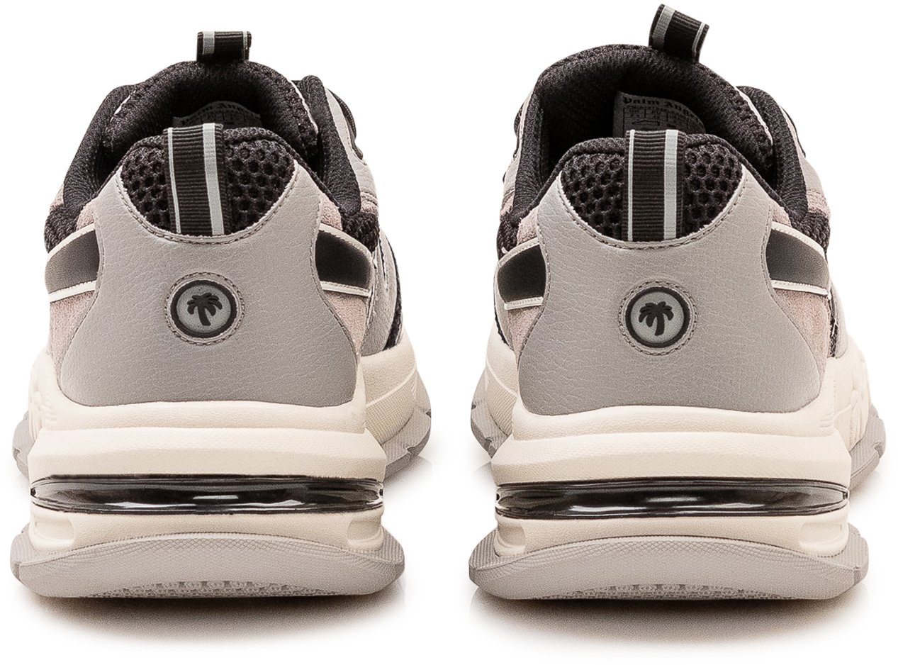 Palm Angels Palm Runner Sneakers con Inserti Mesh Lichtgrijs