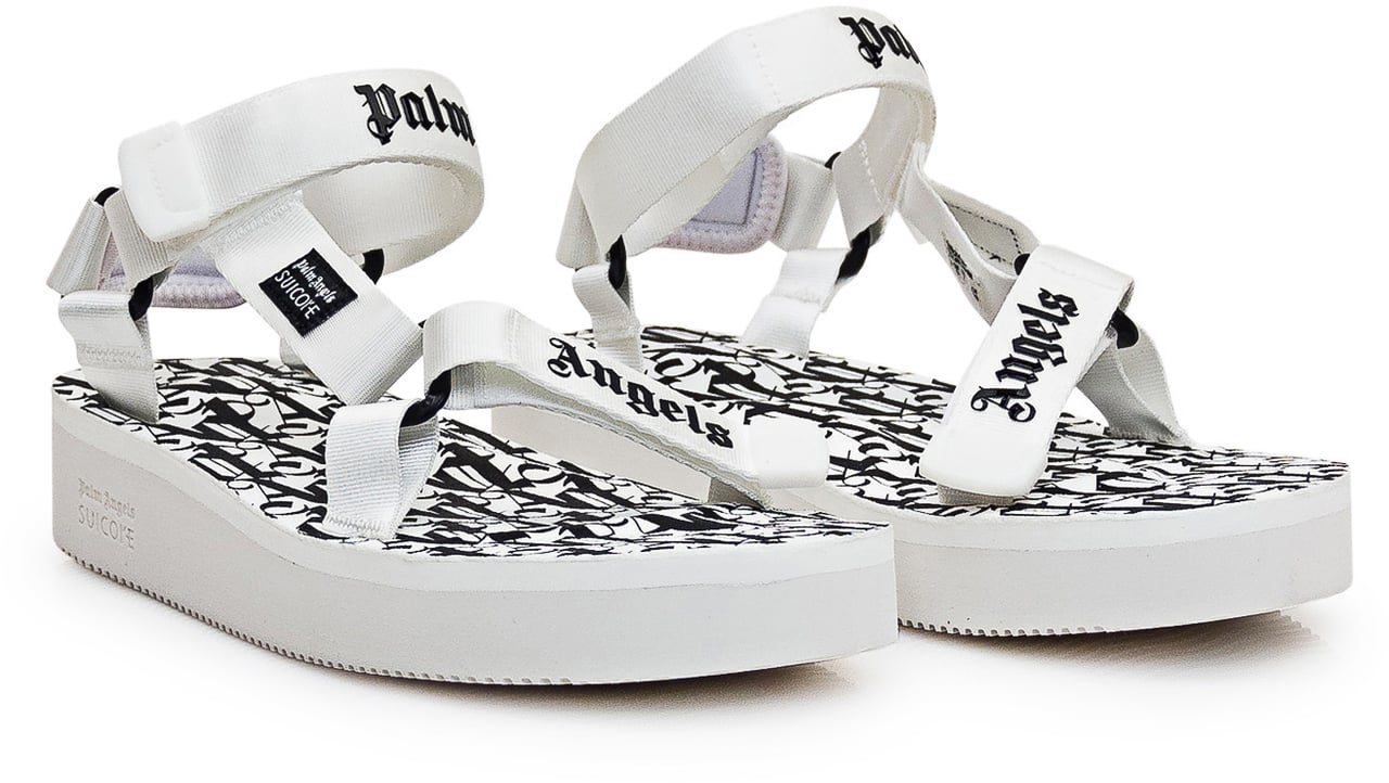 Palm Angels Sandalo Palm X Suicoke Wit