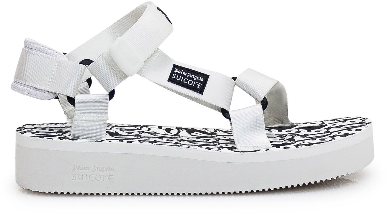 Palm Angels Sandalo Palm X Suicoke Wit