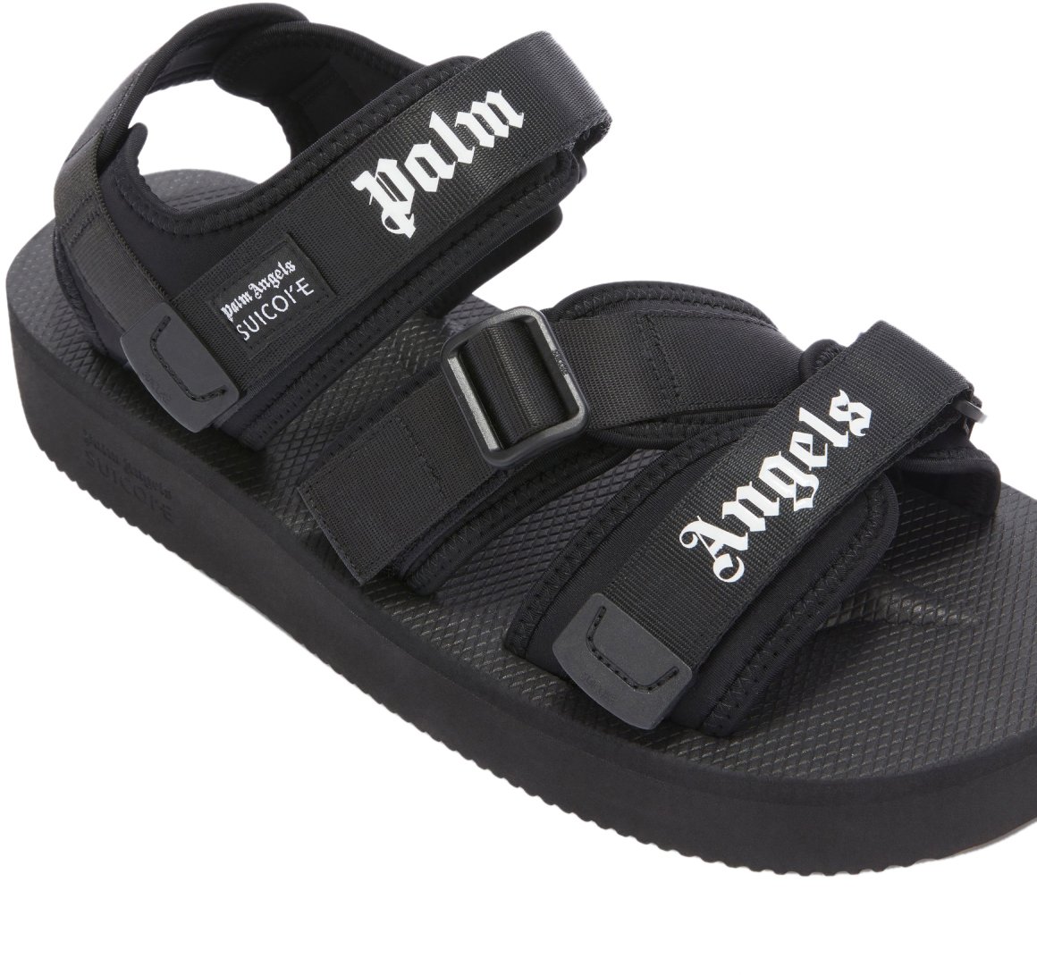 Palm Angels X Suicoke Kise Logo Sandals Zwart