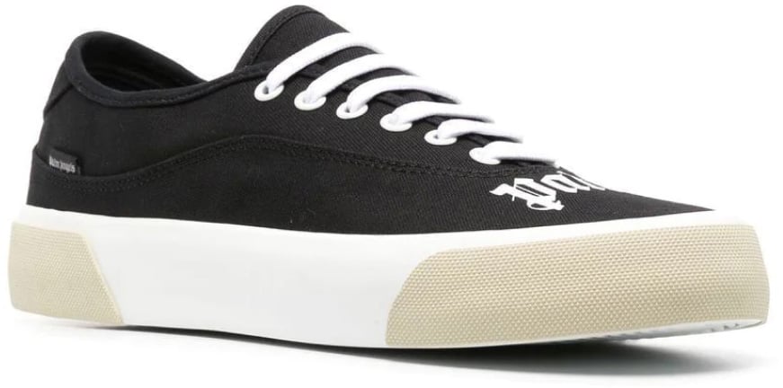 Palm Angels Logo Skaters Sneakers Zwart