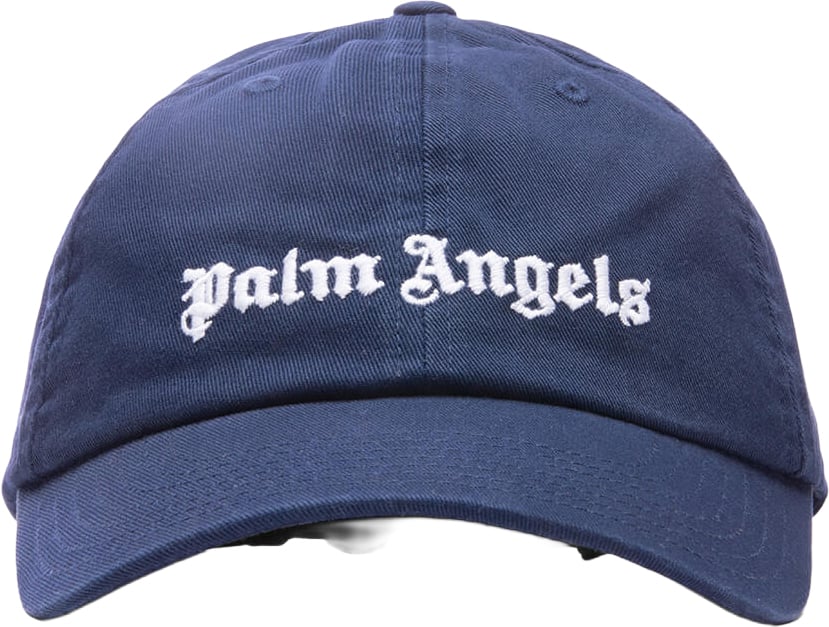 Palm Angels Hats Blue Navy
