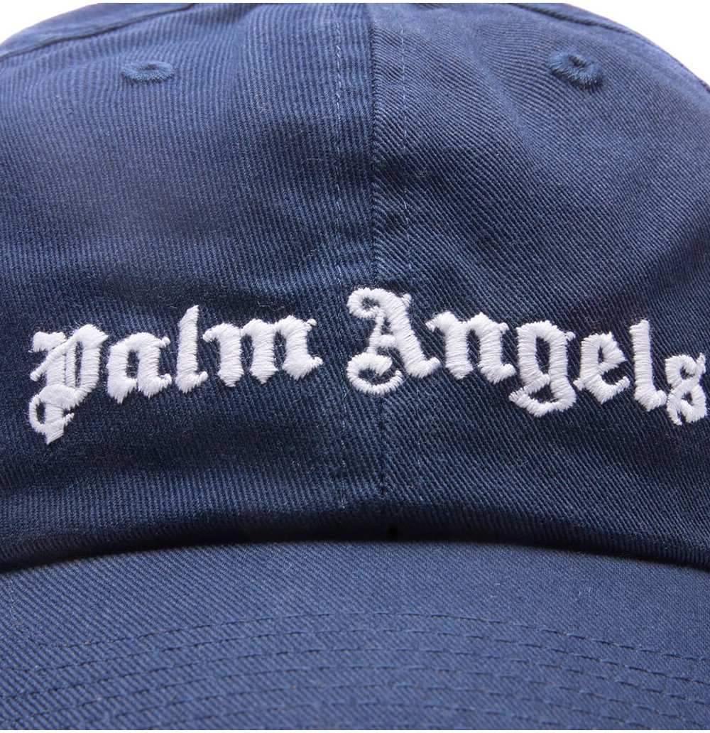 Palm Angels Hats Blue Navy
