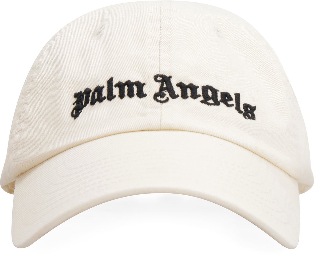 Palm Angels Logo baseball cap Wit
