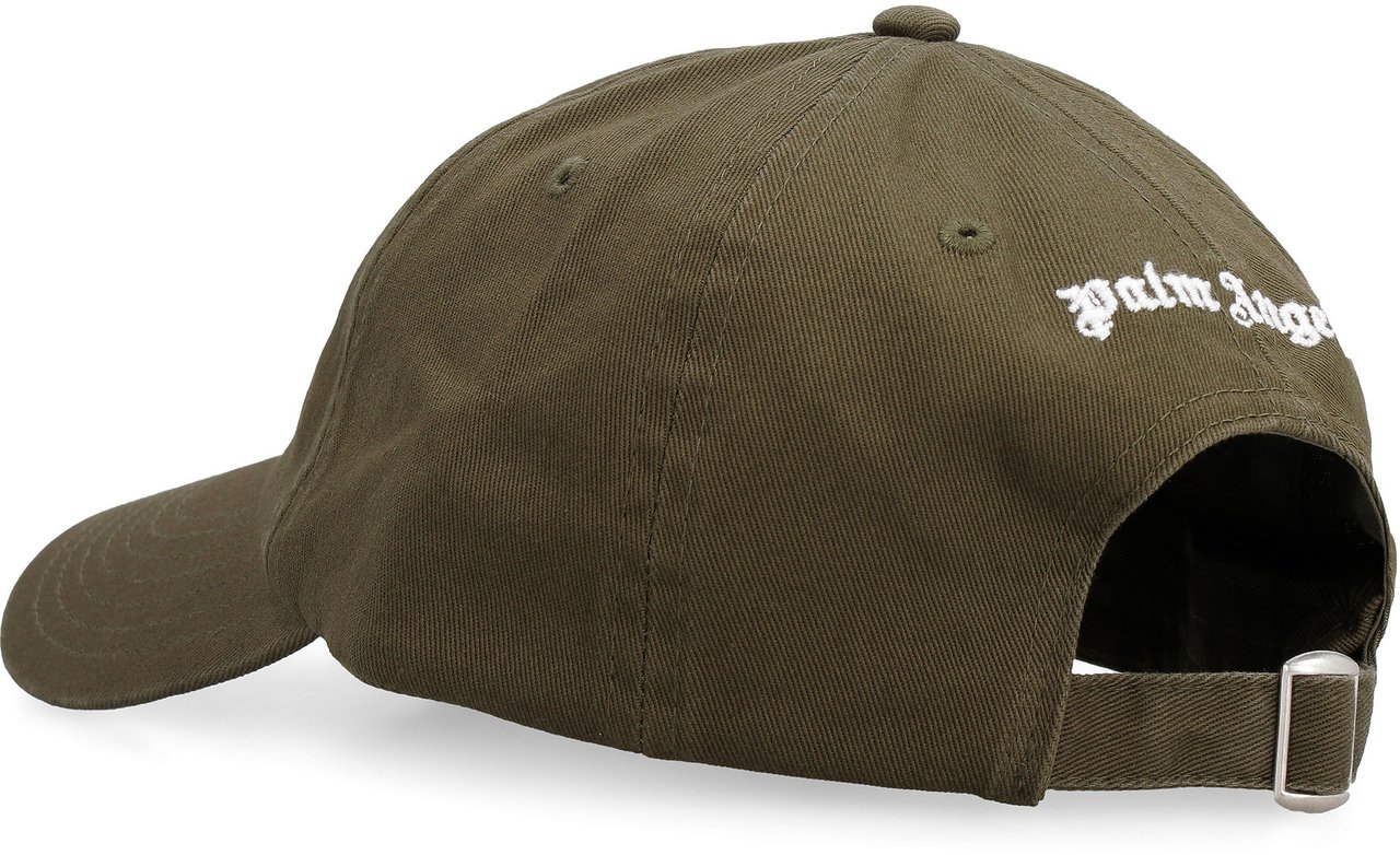 Palm Angels Logo baseball cap Groen