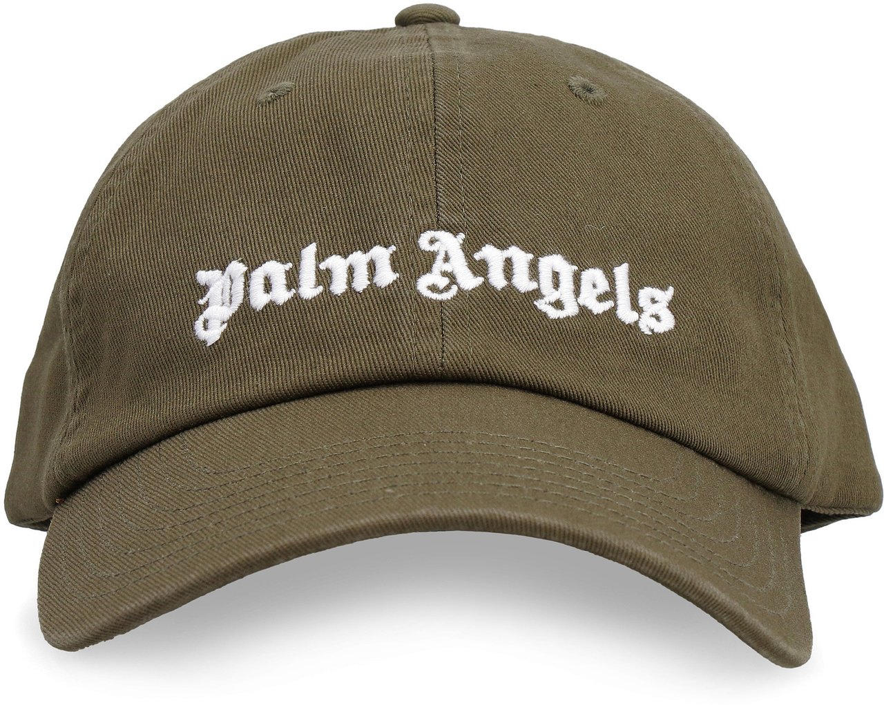 Palm Angels Logo baseball cap Groen