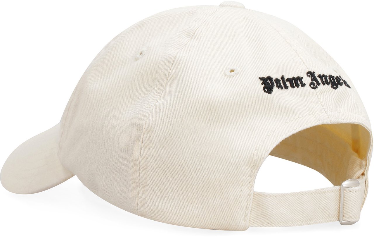 Palm Angels Logo baseball cap Wit