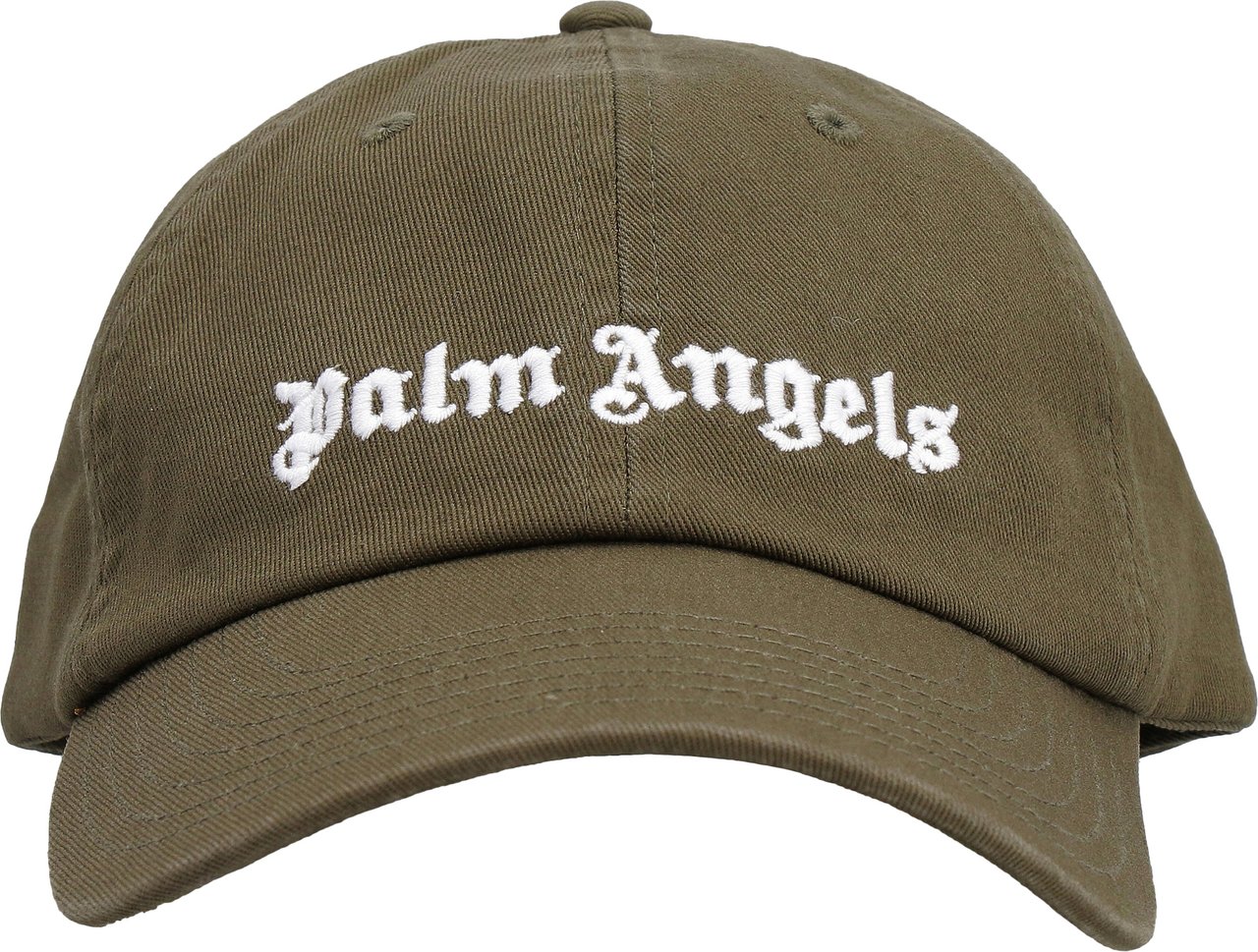 Palm Angels Logo baseball cap Groen