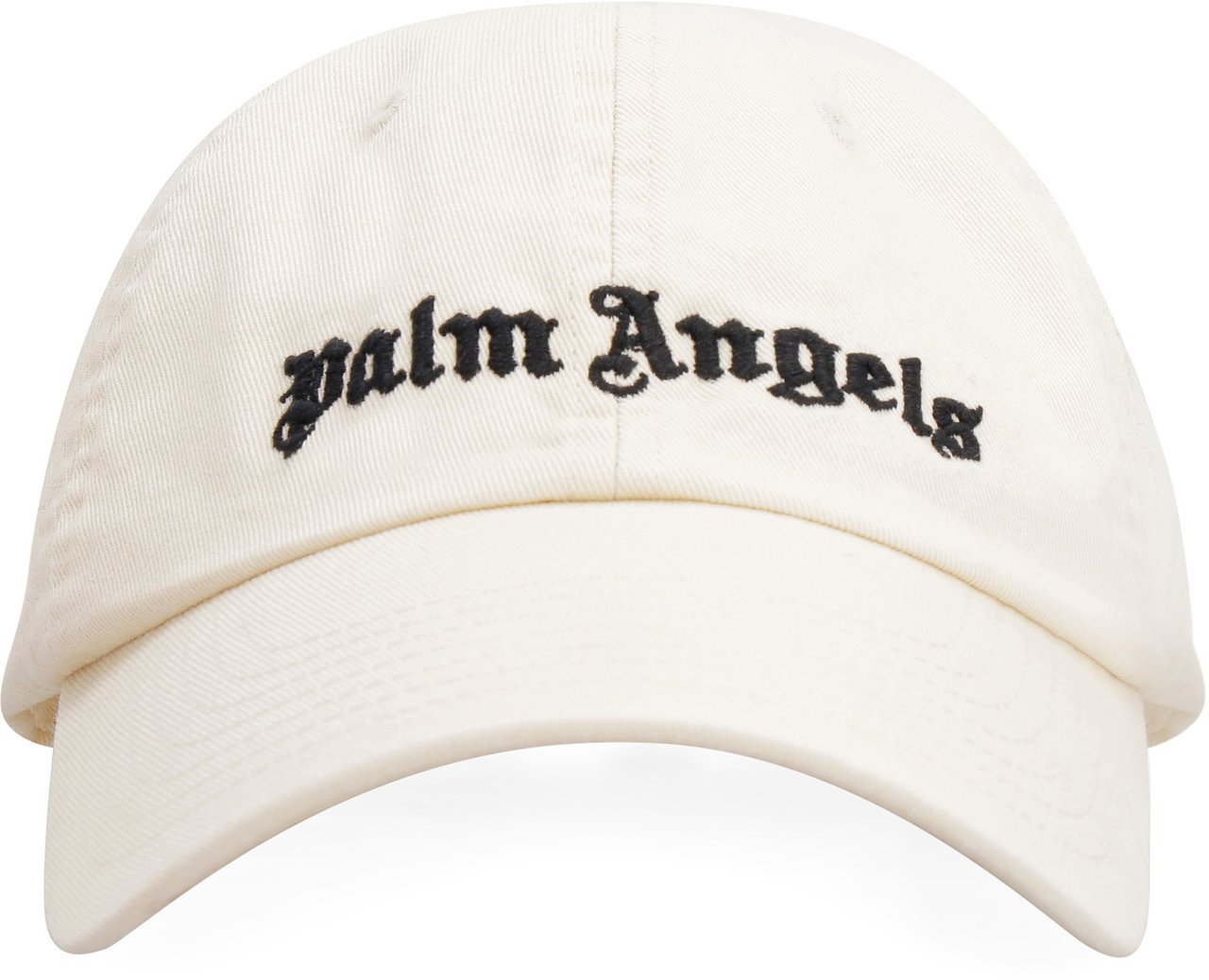 Palm Angels Logo baseball cap Wit