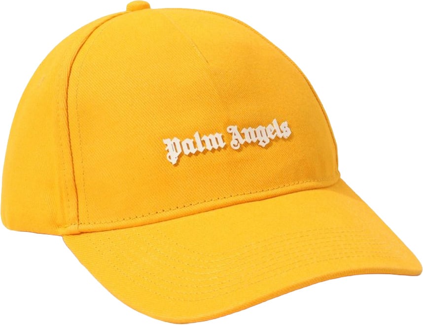 Palm Angels Classic Logo Baseball Cap Geel
