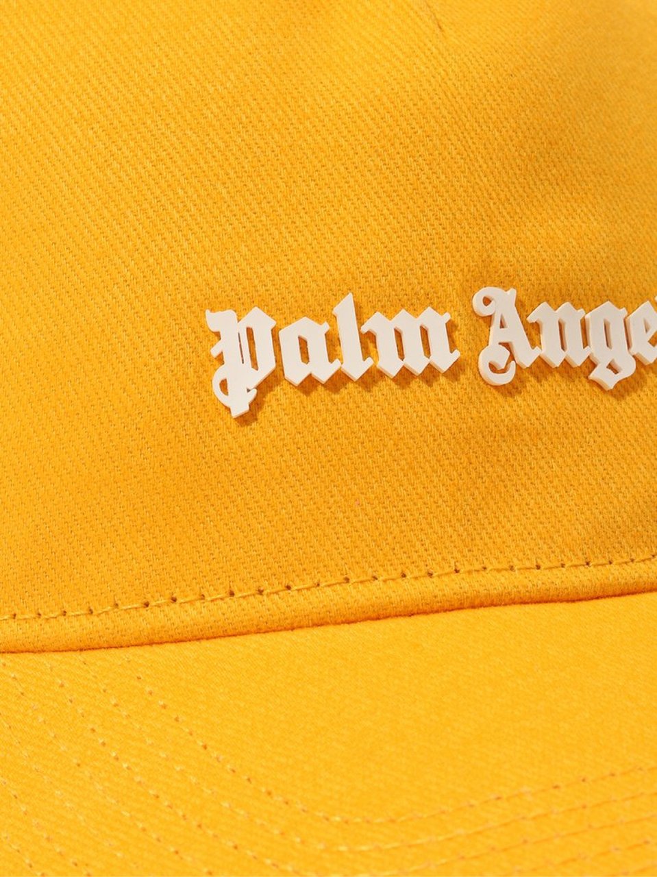 Palm Angels Classic Logo Baseball Cap Geel