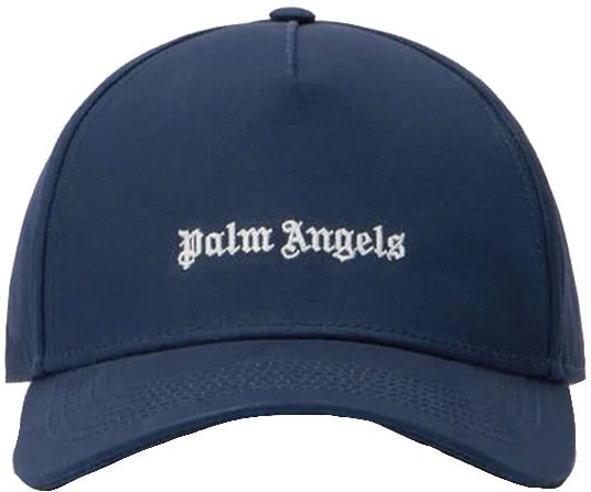 Palm Angels Hat Blue Blauw
