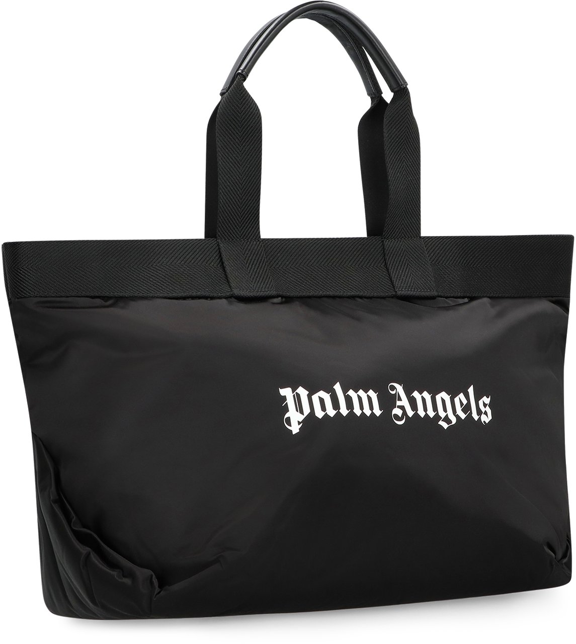 Palm Angels Tote bag in nylon Zwart