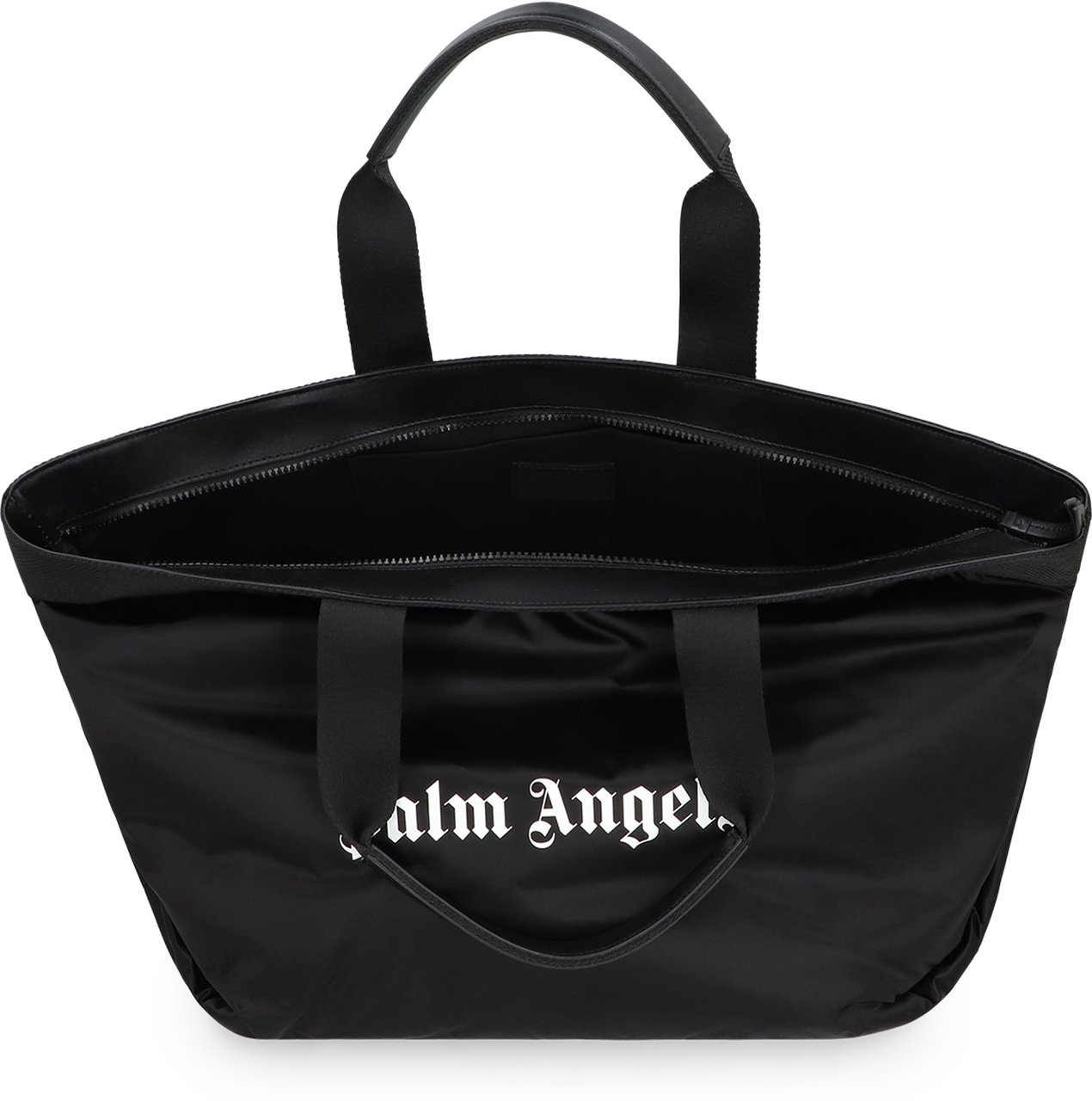 Palm Angels Tote bag in nylon Zwart