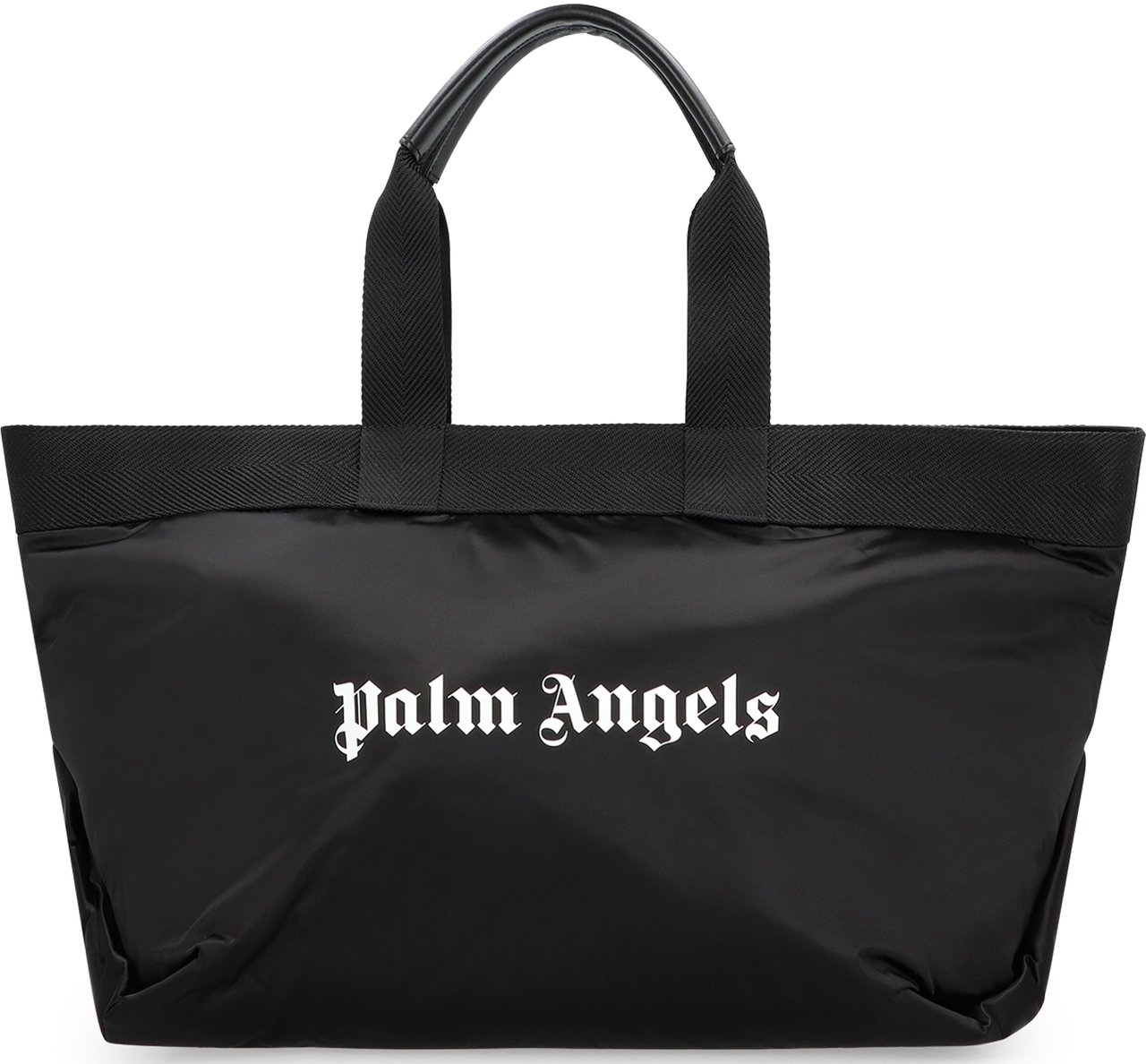 Palm Angels Tote bag in nylon Zwart