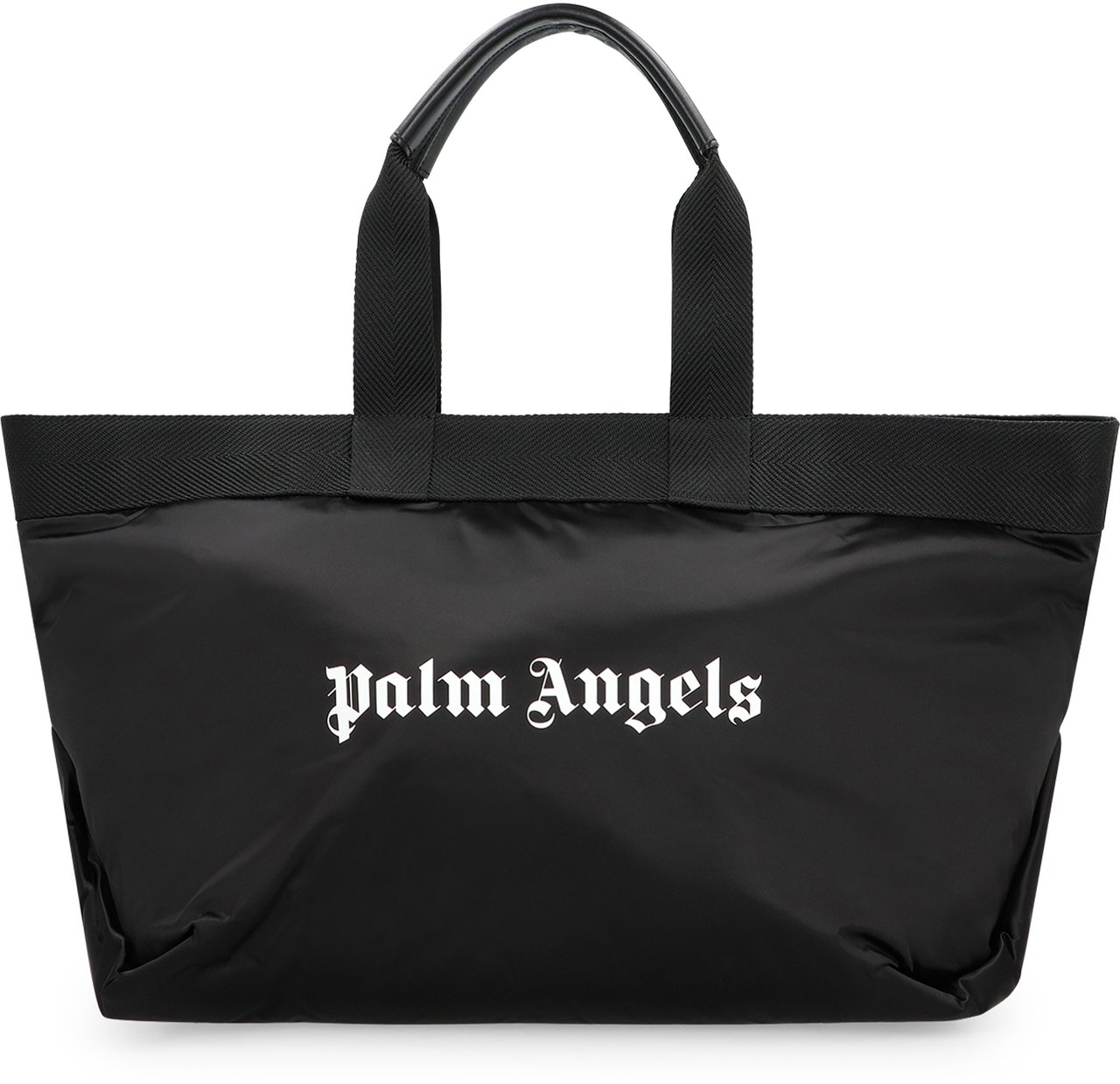 Palm Angels Tote bag in nylon Zwart